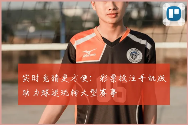 实时竞猜更方便:彩票投注手机版助力球迷玩转大型赛事